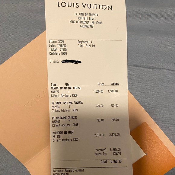 Brand new Louis Vuitton My Lockme BB handbag - Picture 7 of 7